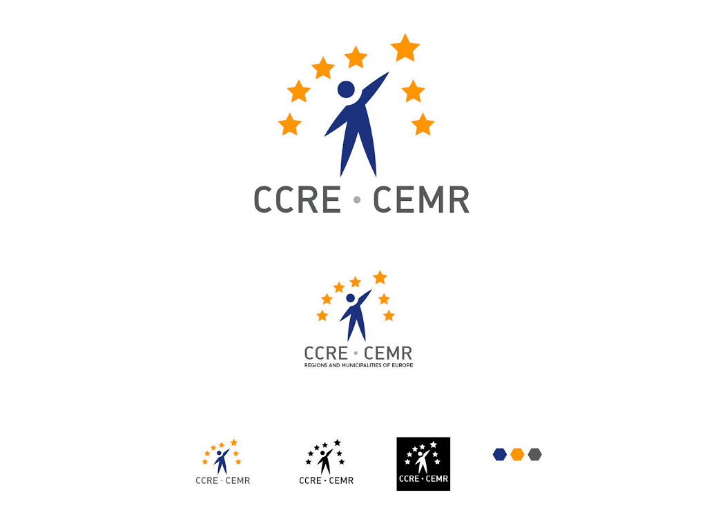 Proposition de logo pour le Conseil des Communes et des Régions d'Europe.