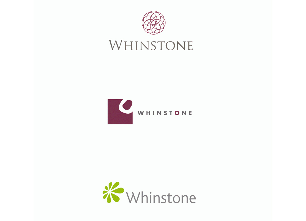 Proposition de logo pour Whinstone (business consultancy).