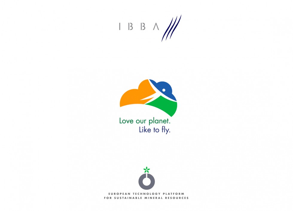 Logo pour la Chambre de Commerce Belgo-Irlandaise, Air Transport Action Group (ATAG) et la European Technology Platform for Sustainable Mineral Resources.